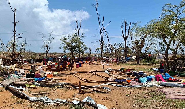 Mozambik’i vuran Chido Kasırgası’nda can kaybı 45’e yükseldi