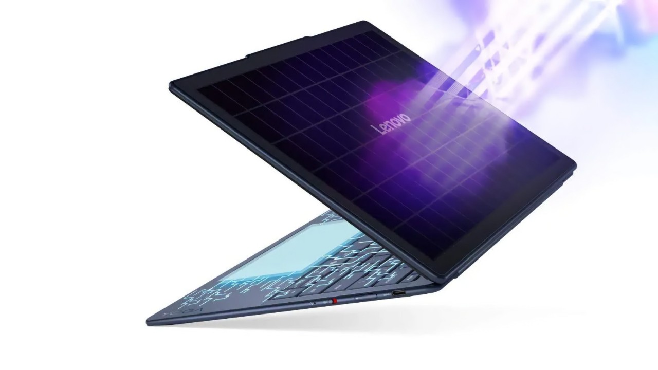 Lenovo’dan güneş enerjisiyle şarj olan laptop: Yoga Solar PC