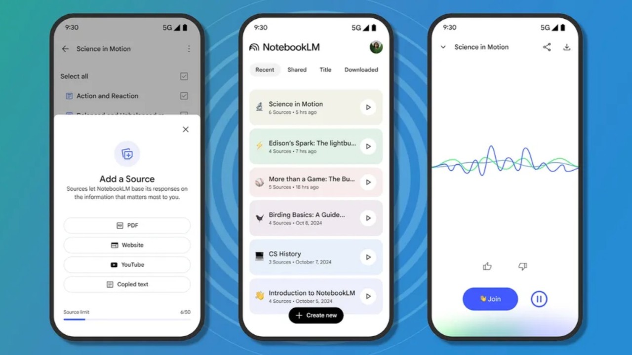 Google’dan yeni yapay zekâ uygulaması: NotebookLM çok yakında mobilde Google’dan yeni yapay zekâ uygulaması: NotebookLM çok yakında mobilde